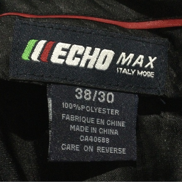 Echo Max Italy Mode Men’s Classic Navy Blue Pants - Picture 2 of 5